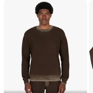 Cotton Citizen Men's Bronx Crewneck (Vintage
Espresso)